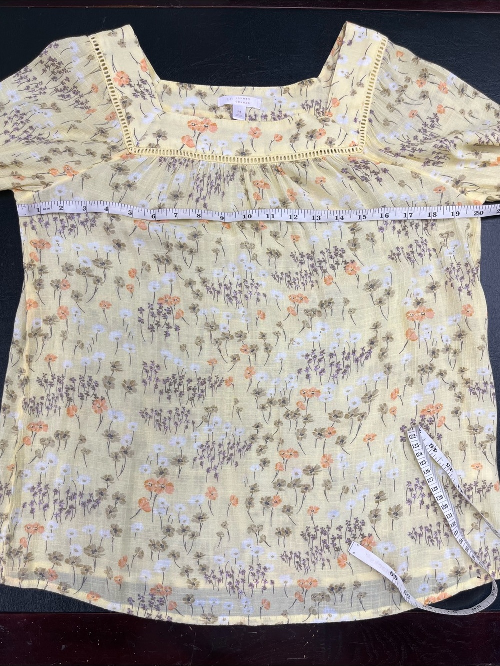 LC Lauren Conrad blouse size medium - Picture 7 of 8